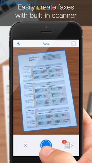 Dễ dàng tạo một bản fax nhờ tích hợp máy scan chất lượng cao