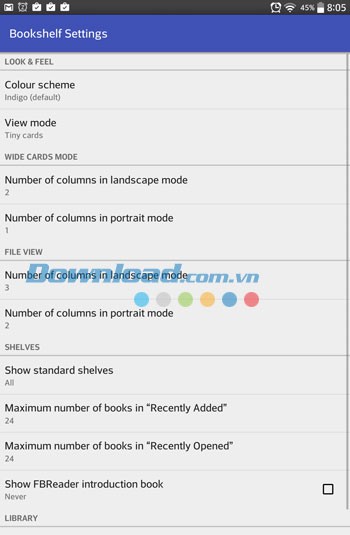 FBReader cho Android