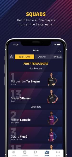 FC Barcelona là ứng dụng chính thức dành cho các fan của Barcelona