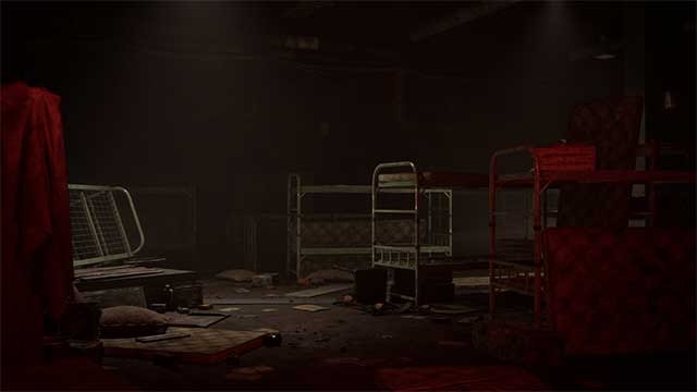 Người chơi có thể tương tác với các cánh cửa, rương hoặc bẫy