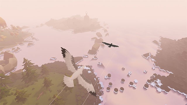 Bạn có thể chơi Feather solo hoặc bay lượn cùng những cánh chim khác