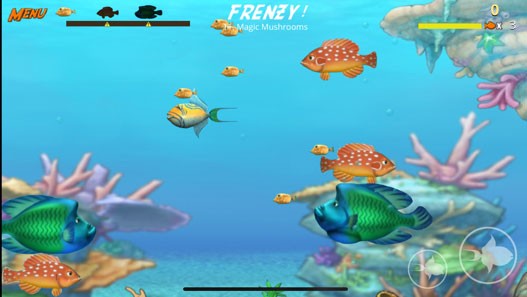 Chơi game Cá lớn nuốt cá bé huyền thoại trên iPhone, iPad