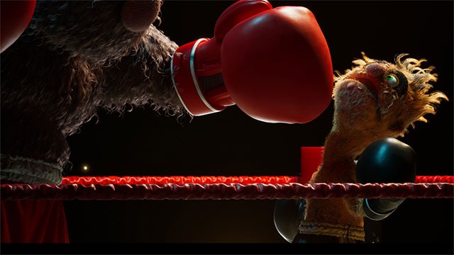 Felt That: Boxing mở ra đấu trường quyền anh hài hước, kỳ quặc của những con rối lông xù