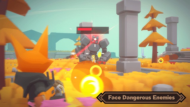 Chiến đấu với những kẻ thù nguy hiểm trong game Feral Frontier: Roguelite