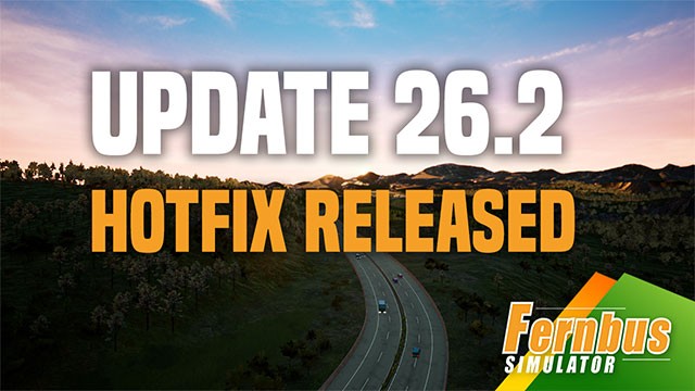 Fernbus Simulator 26.2 tập trung vào sửa lỗi và giới thiệu thêm 2 DLC mới
