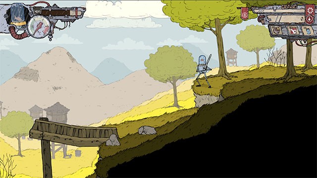 Game Feudal Alloy sở hữu đồ họa vẽ tay độc đáo và ấn tượng