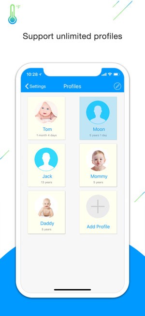 Quản lý profile nhiều bệnh nhân hoặc thành viên gia đình