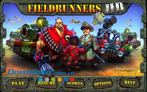 Fieldrunners HD for Android