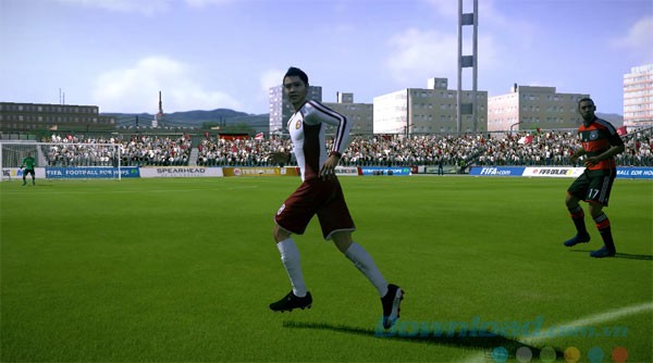 Giao diện chơi game FIFA Online 3