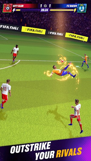 Đánh bại các đối thủ trên sân cỏ trong game FIFA Rivals