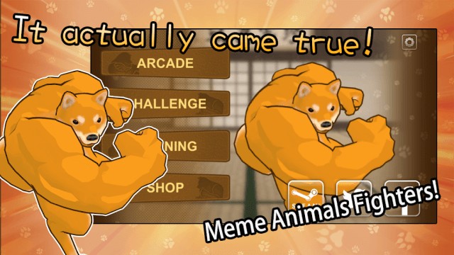 Chiến đấu cùng với các meme động vật trên Internet trong game Fight of Animals-Solo Edition