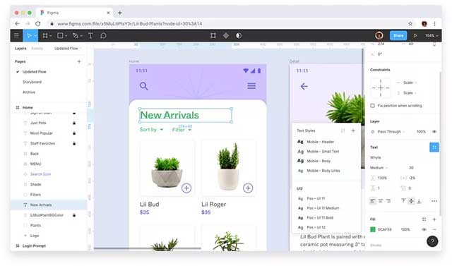 Figma cung cấp một quy trình thiết kế hiệu quả hơn trên máy Mac