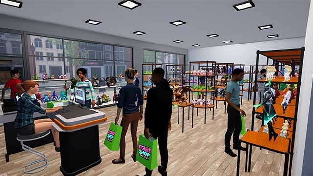 Mở rộng không gian cửa hàng và thiết kế nội thất