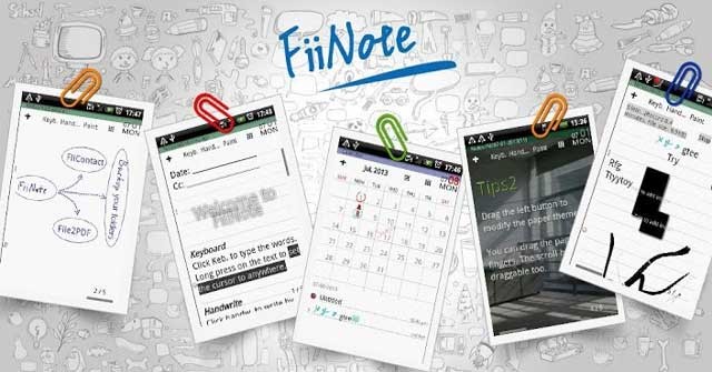 FiiNote là ứng dụng ghi chú tiện ích và hoàn toàn miễn phí cho các thiết bị Android