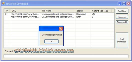 File Downloader ActiveX