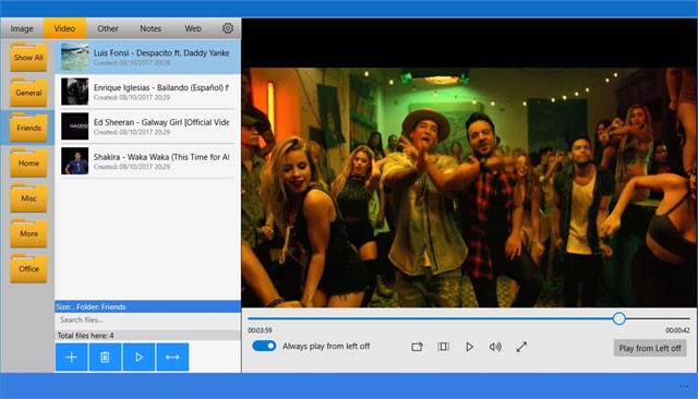 Giao diện File Hider trên Windows 10