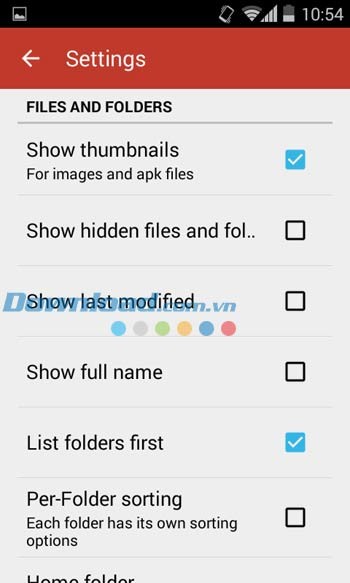 File Manager cho Android