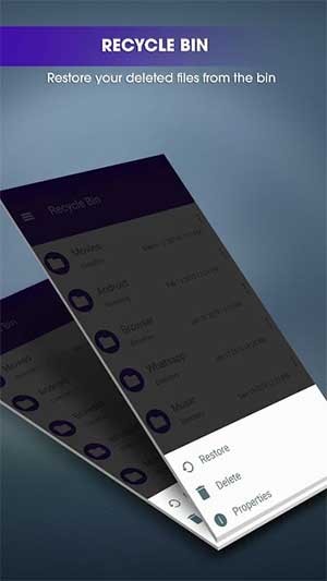 Khôi phục tệp từ thùng rác