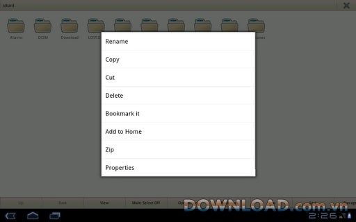 File Manager for Tablet (Android)