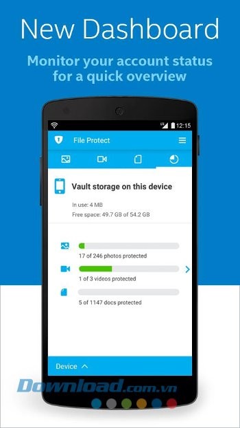 Lưu trữ tập tin an toàn với File Protect