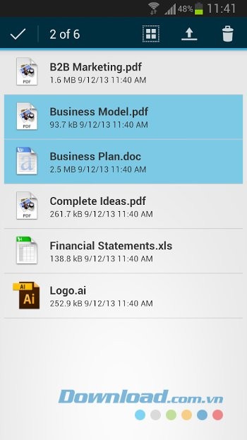 Kết nối với điện thoại qua WiFi