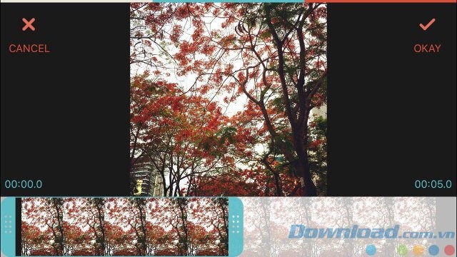 Chọn thời lượng video