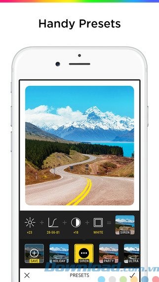 Dùng preset có sẵn