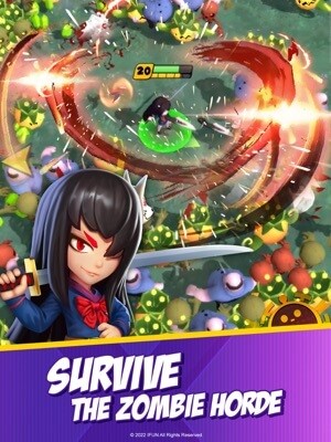 Final 5 Survival là nơi bạn phải chiến đấu sinh tồn với đám đông zombie