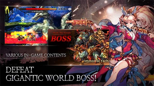 Đánh bại những tên trùm khổng lồ hùng mạnh