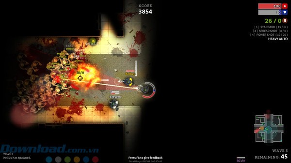 Giao diện game bắn nhau Final Days