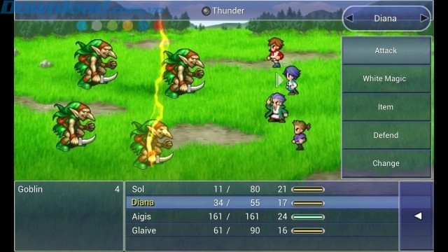 Tham gia trận chiến nảy lửa với quân đội của hoàng đế xấu xa