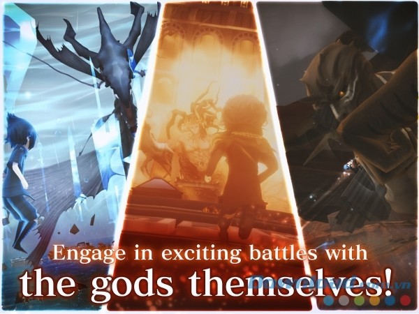 Khám phá thế giới rộng lớn và chiến đấu bên cạnh những vị thần bảo hộ trong Final Fantasy XV Pocket Edition cho Android