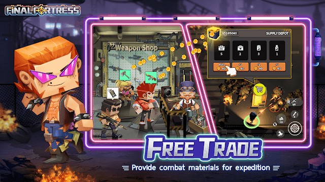 Trao đổi tự do để sở hữu những trang bị và vũ khí tối ưu