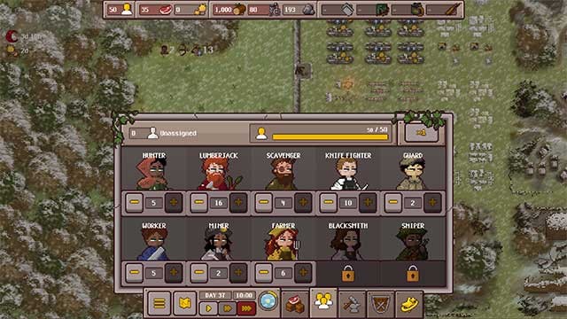 Phân công hơn 10 công việc cho mỗi cư dân của khu định cư