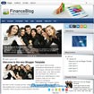 FinanceBlog - Mẫu Template Chủ Đề Kinh Doanh
