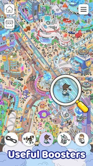 Sử dụng các booster để vượt qua thử thách