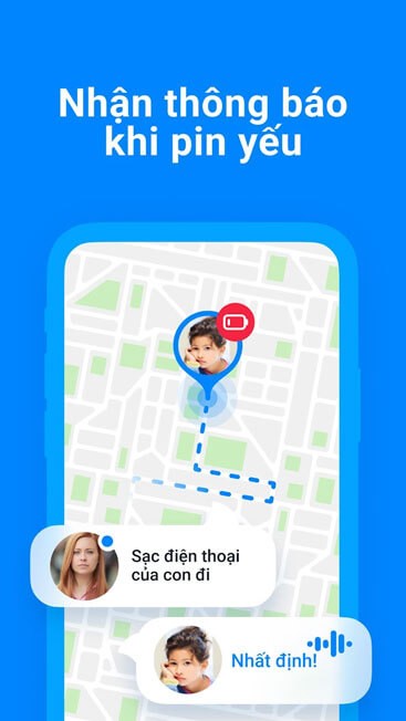 Nhận thông báo khi pin yếu