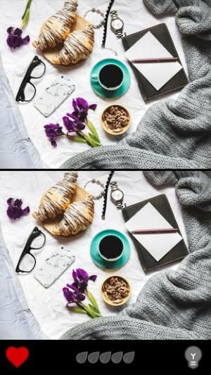 Mỗi màn chơi bạn cần tìm ra 5 điểm khác nhau