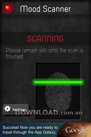 Fingerprint Mood Scanner for Android