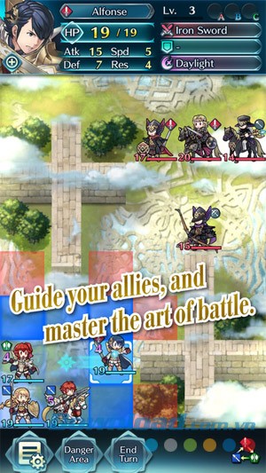 Fire Emblem Heroes cho iOS lập đồng minh