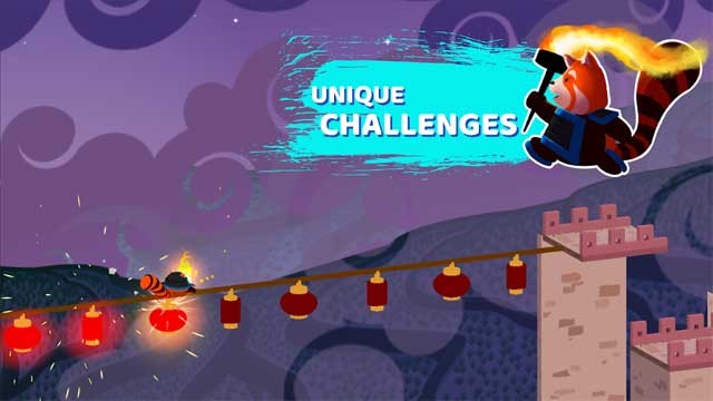 Fire Panda Android chứa đựng nhiều nhiệm vụ và thử thách độc đáo