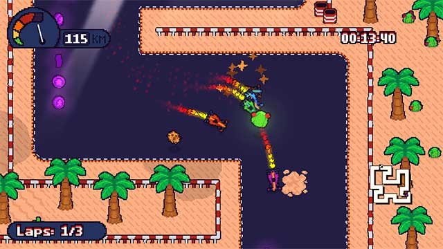 Khám phá nhiều môi trường đua tại các địa điểm được thiết kế tuyệt đẹp