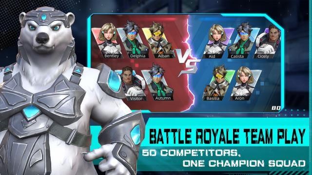 Chiến đấu Battle Royale tổ đội