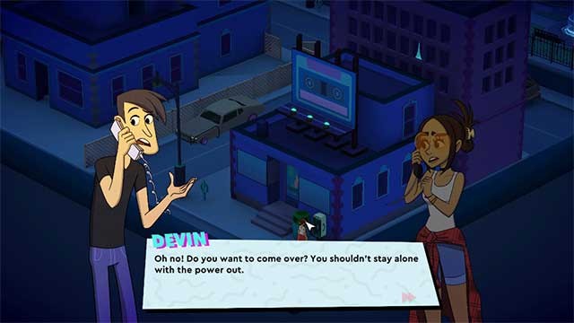 Giúp cặp đôi Maya và Devin tìm thấy nhau trong game Fire Tonight