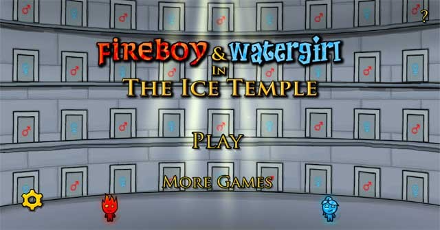 Bước vào cuộc phiêu lưu băng giá trong game Fireboy & Watergirl in The Ice Temple