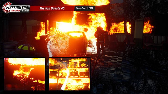 Bản cập nhật Firefighting Simulator #5 bổ sung 2 nhiệm vụ mới và khắc phục các lỗi đã báo cáo