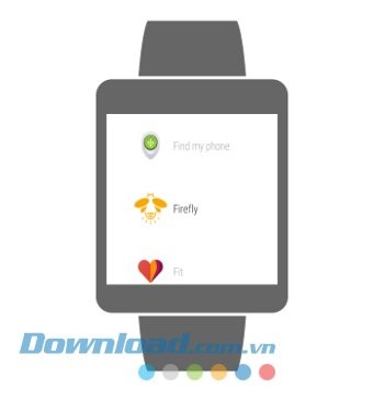 Biểu tượng ứng dụng Firefly cho Android Wear