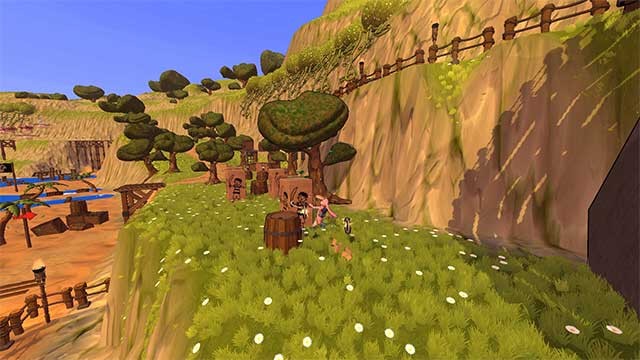 Mỗi cuộc phiêu lưu được định hình bởi suy nghĩ của từng đứa trẻ