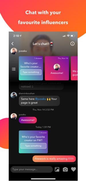 Trò chuyện với người nổi tiếng