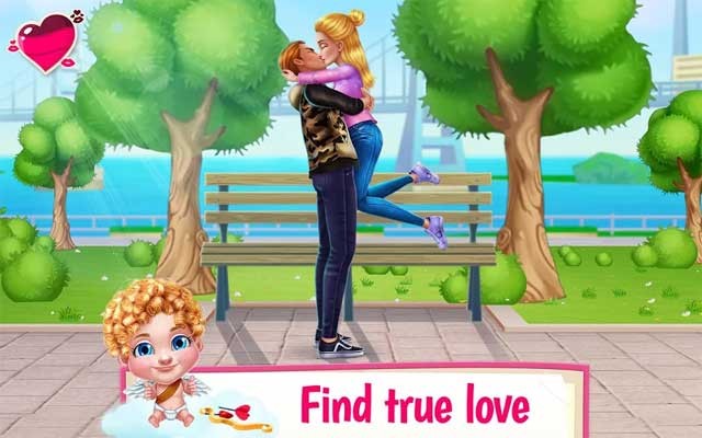 Giúp tất cả mọi người tìm được tình yêu đích thực của mình trong game First Love Kiss cho Android